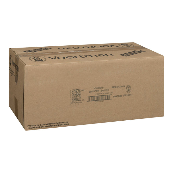 Cookie Blueberry Turnover Single Serve - 1 x 144 count - Voortman - Restaurant and Foodservice Ingredients - Canadian Distribution-1
