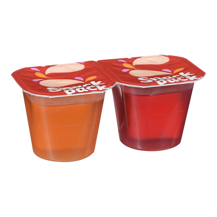 Gelatin Strawberry Orange Gels - 48 x 99 g - Hunt Wesson - Baking Mixes and Ingredients - Canadian Distribution-1