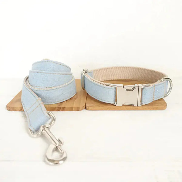 Blue Denim Leash for Pet Dogs My Store