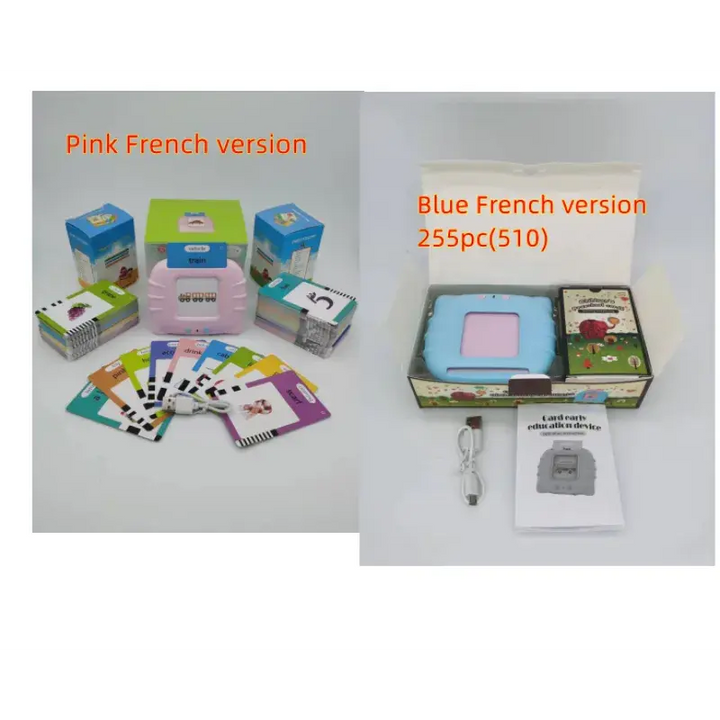 Children's Bilingual Educational Card Learning Machine My Store