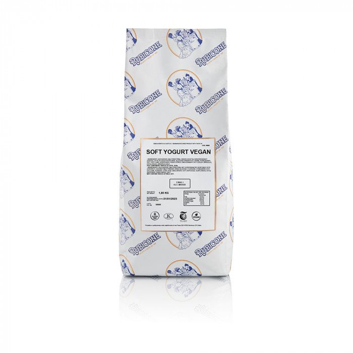 Vegan Premium Soft Serve Frozen Yogurt Mix - Case of 8 x 1.8 KG bags - Rubicone Canada-1