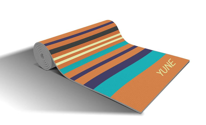 Stripe Hype — SB51 6mm Blue Non-Slip Yoga Mat-1