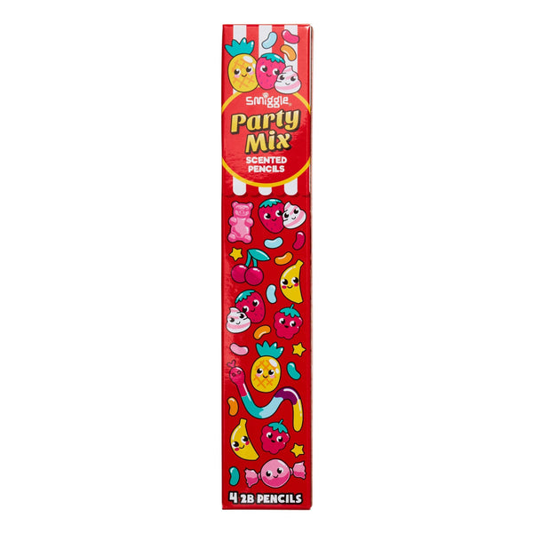 Smiggle - Karışık Meyve Kokulu Kalem 4lü Paket-0