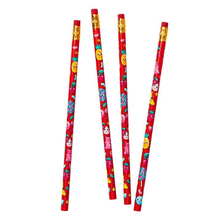 Smiggle - Karışık Meyve Kokulu Kalem 4lü Paket-1
