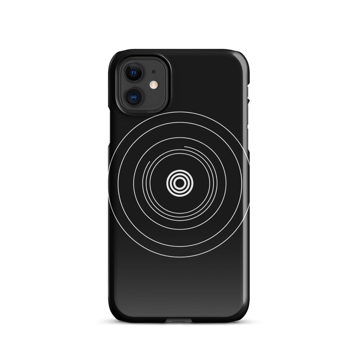 Black Circle Phone case for iPhone-0