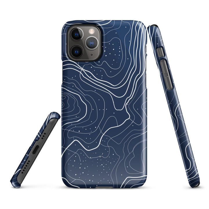 Blue Art Phone case for iPhone-3