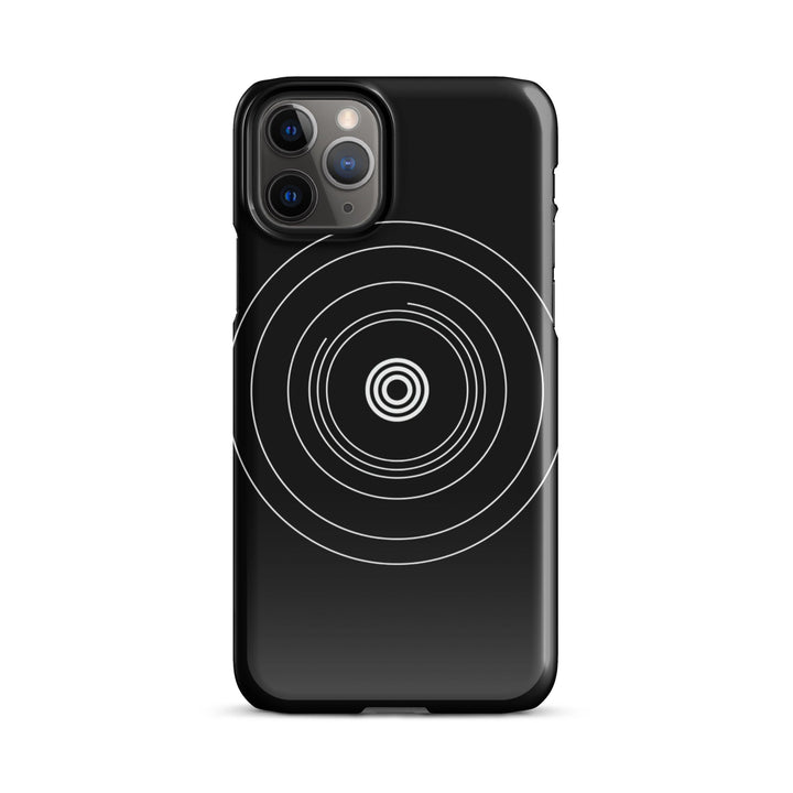 Black Circle Phone case for iPhone-2