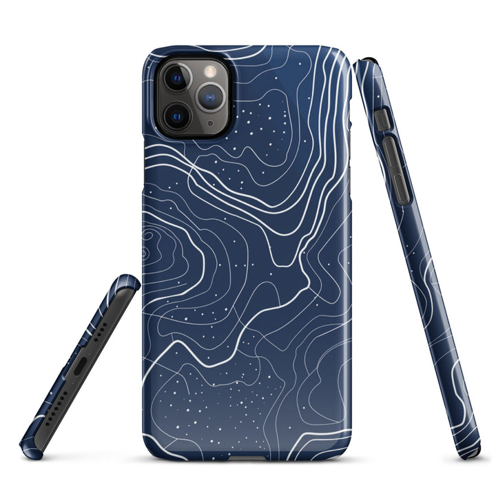 Blue Art Phone case for iPhone-5