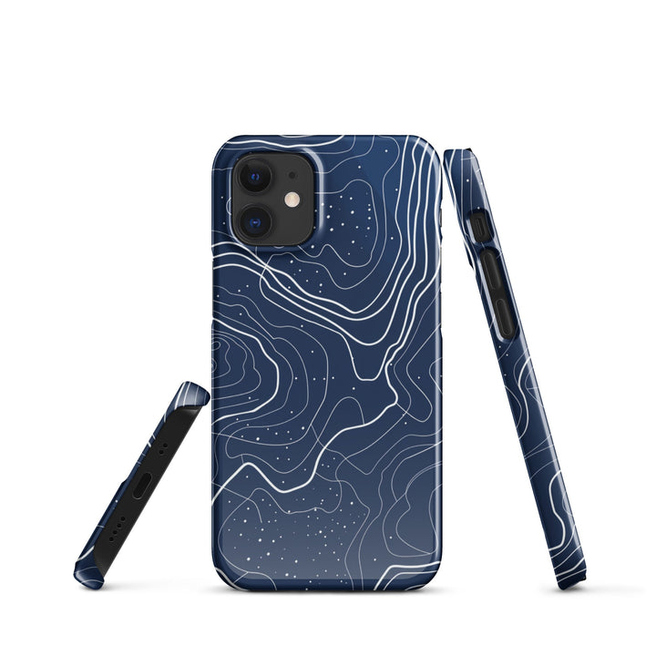 Blue Art Phone case for iPhone-7