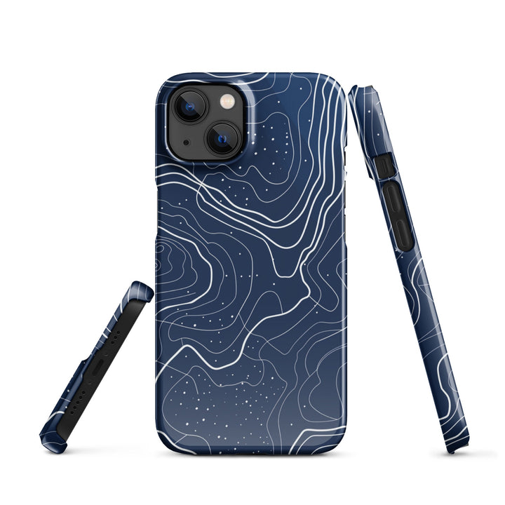 Blue Art Phone case for iPhone-17