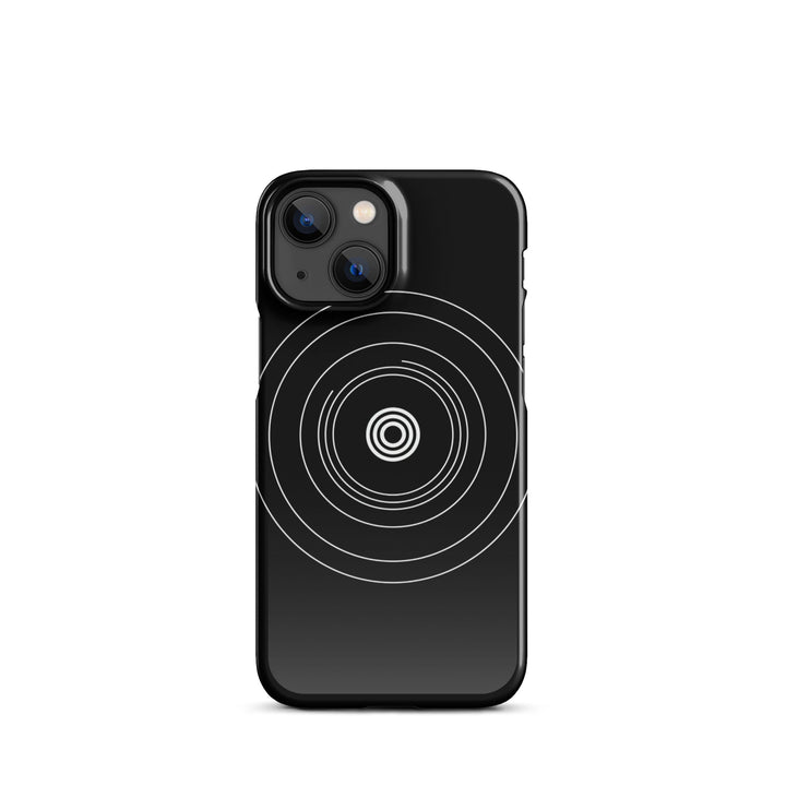 Black Circle Phone case for iPhone-14