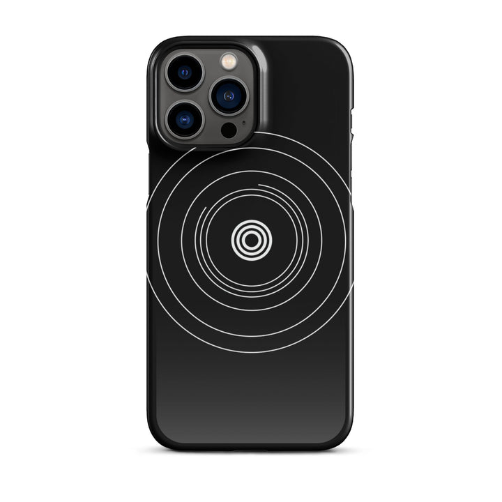Black Circle Phone case for iPhone-20
