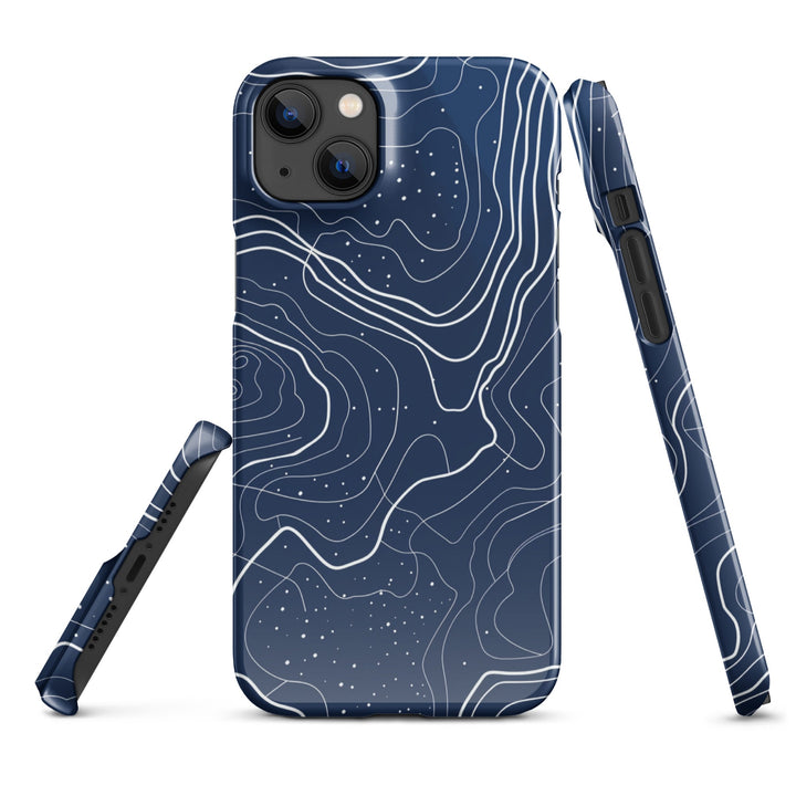 Blue Art Phone case for iPhone-25