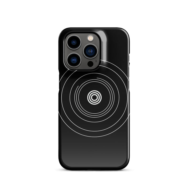 Black Circle Phone case for iPhone-26