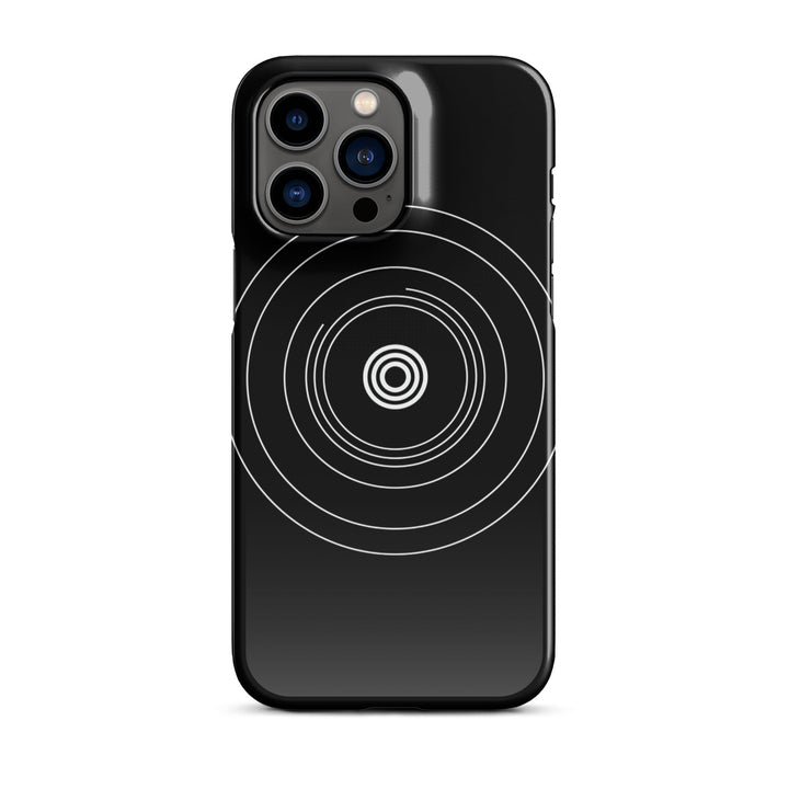 Black Circle Phone case for iPhone-28
