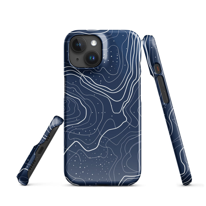 Blue Art Phone case for iPhone-31