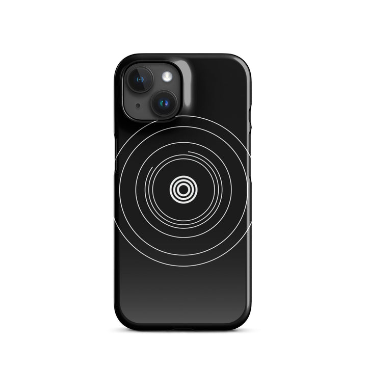 Black Circle Phone case for iPhone-30