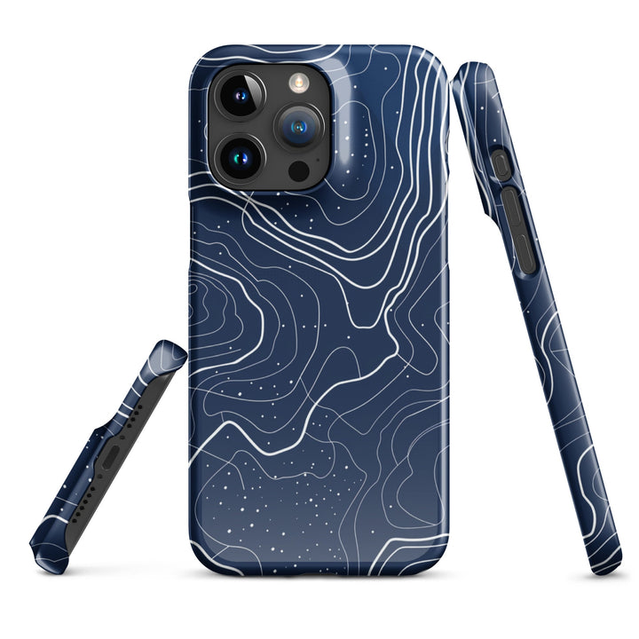 Blue Art Phone case for iPhone-0