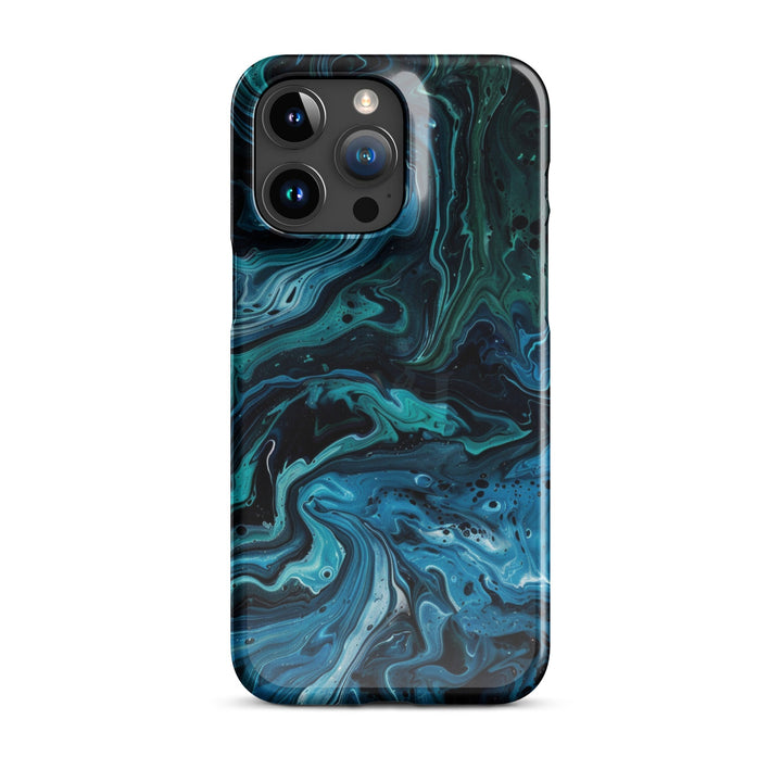 Abstract Blue Phone case for iPhone-36