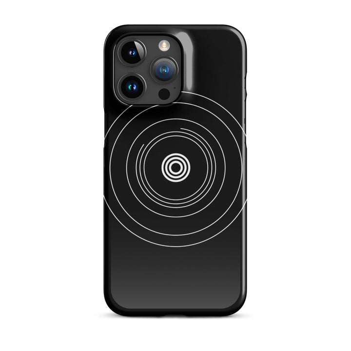 Black Circle Phone case for iPhone-36