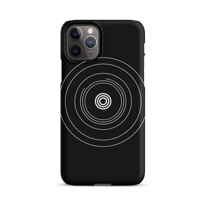 Black Circle Phone case for iPhone-3