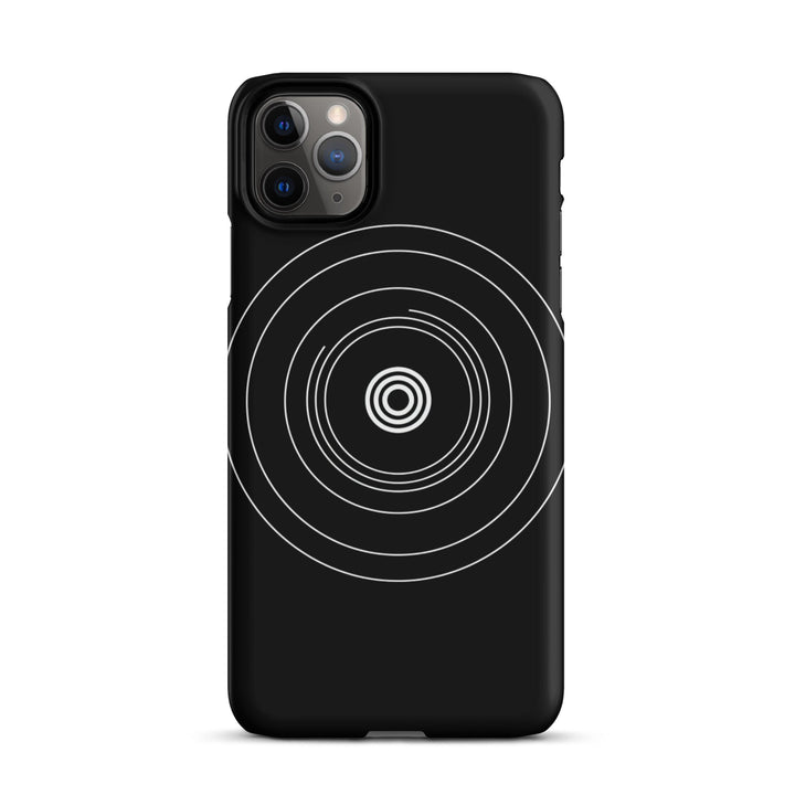 Black Circle Phone case for iPhone-5