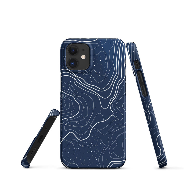 Blue Art Phone case for iPhone-8