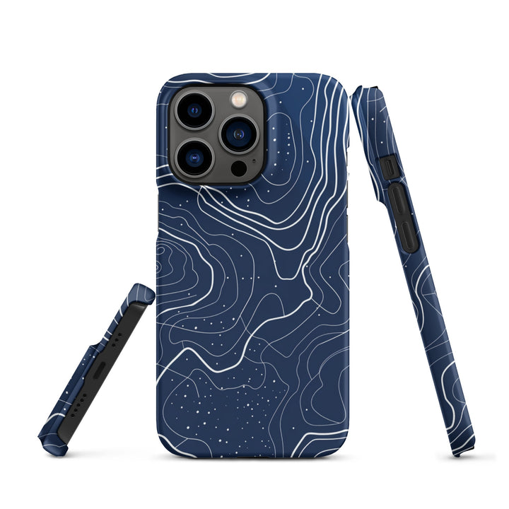 Blue Art Phone case for iPhone-20