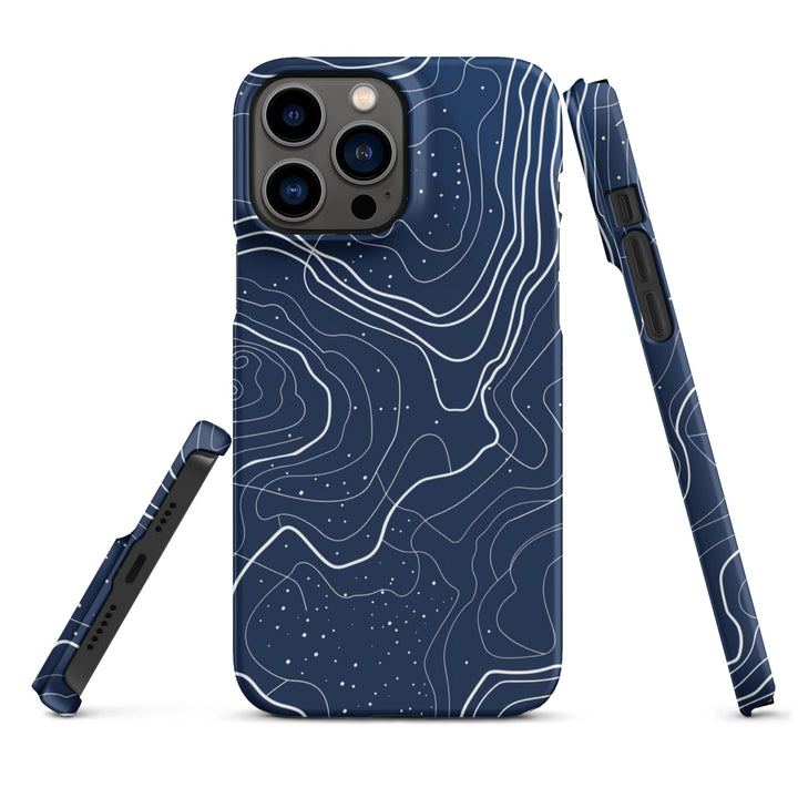 Blue Art Phone case for iPhone-22