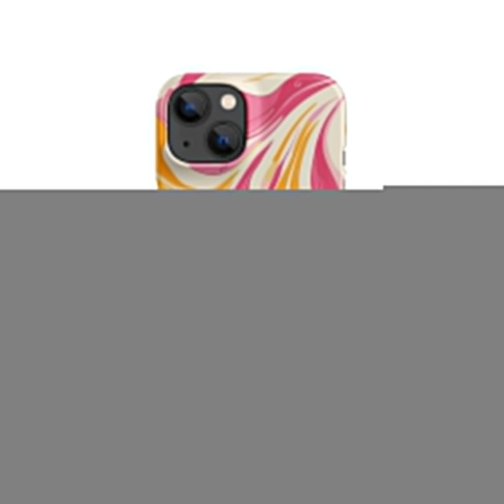 Yellow & Pink Phone Phone  case for iPhone-23