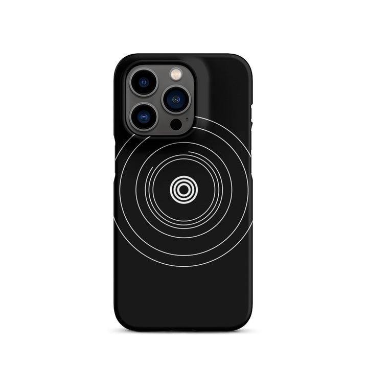 Black Circle Phone case for iPhone-27