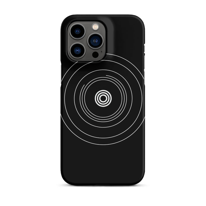 Black Circle Phone case for iPhone-29