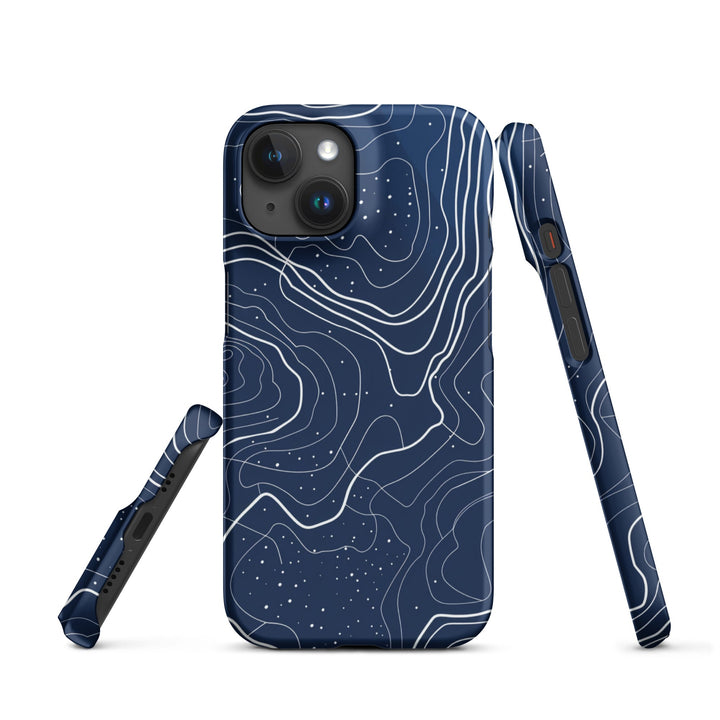 Blue Art Phone case for iPhone-32