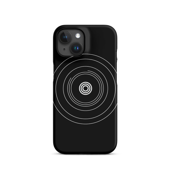 Black Circle Phone case for iPhone-31