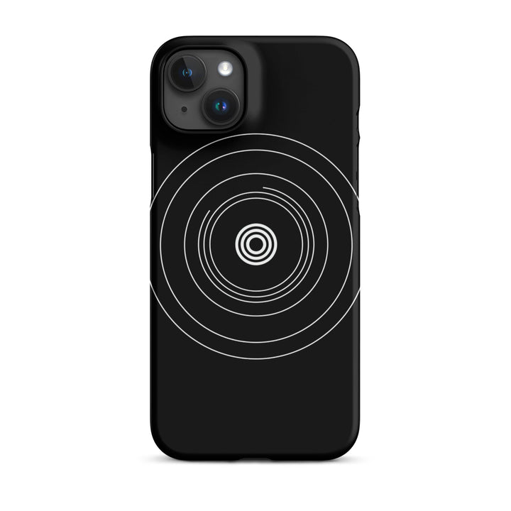 Black Circle Phone case for iPhone-33