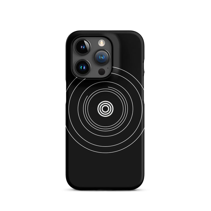 Black Circle Phone case for iPhone-35