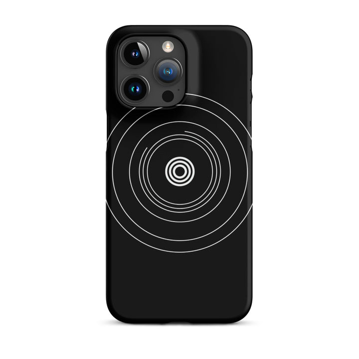 Black Circle Phone case for iPhone-37
