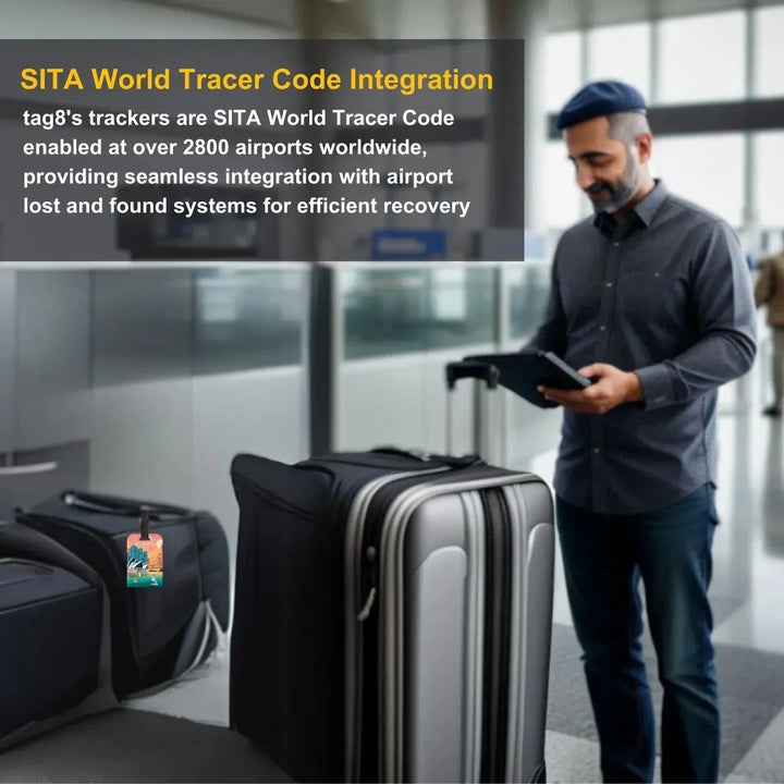 Smart Bag Security Tag - Sydney [Pack 2]-4