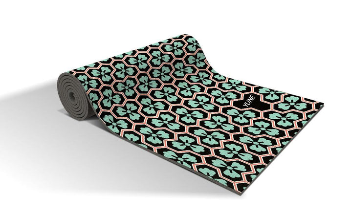 Yoga Mat | 6mm Thick | Black | Non-Slip | Eco Friendly | Yune Yoga | Crow-1