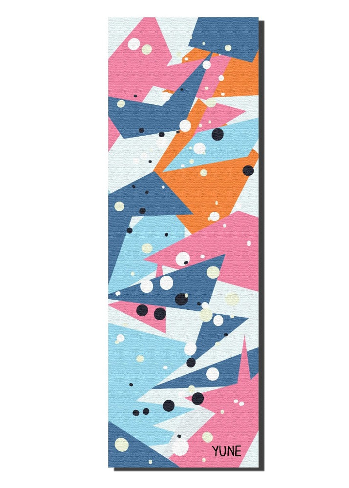 Yoga Mat | 6mm Thick | Multicolor | Non-Slip | Eco Friendly | Yune Yoga | Diorite-0