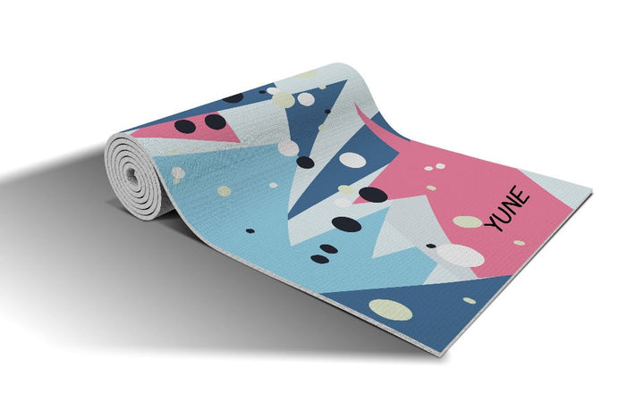 Yoga Mat | 6mm Thick | Multicolor | Non-Slip | Eco Friendly | Yune Yoga | Diorite-1
