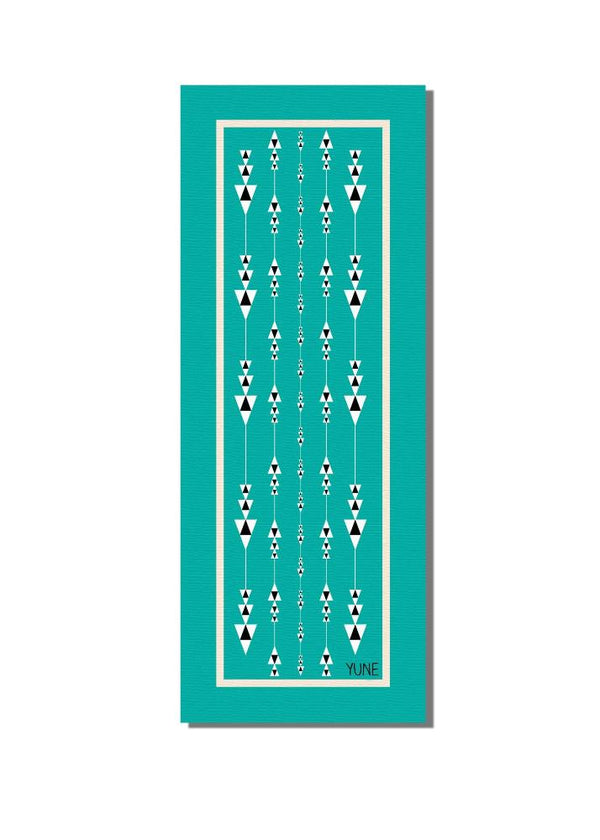 Yoga Mat | 6mm Thick | Blue | Non-Slip | Eco Friendly | Yune Yoga | Jane-0