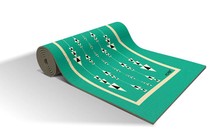 Yoga Mat | 6mm Thick | Blue | Non-Slip | Eco Friendly | Yune Yoga | Jane-1