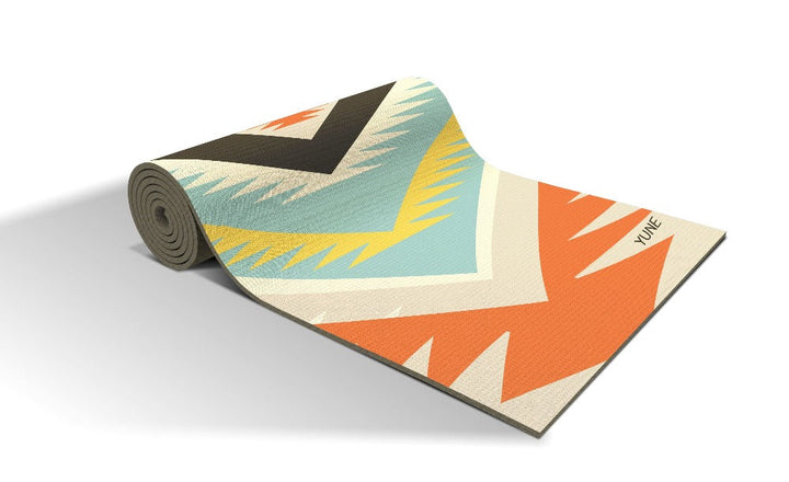 Yoga Mat | 6mm Thick | White | Non-Slip | Eco Friendly | Yune Yoga | Juliet-1