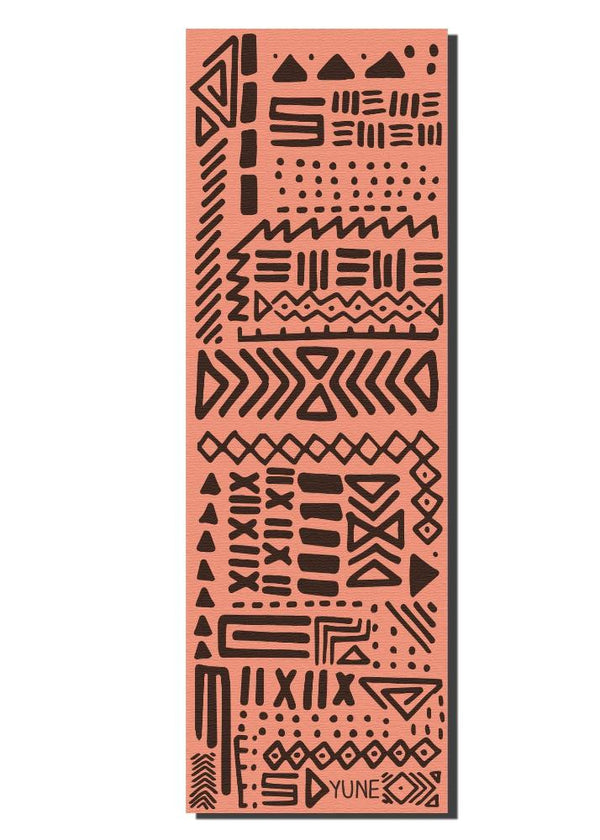 Yoga Mat | 6mm Thick | Tan | Non-Slip | Eco Friendly | Yune Yoga | Obelisk-0