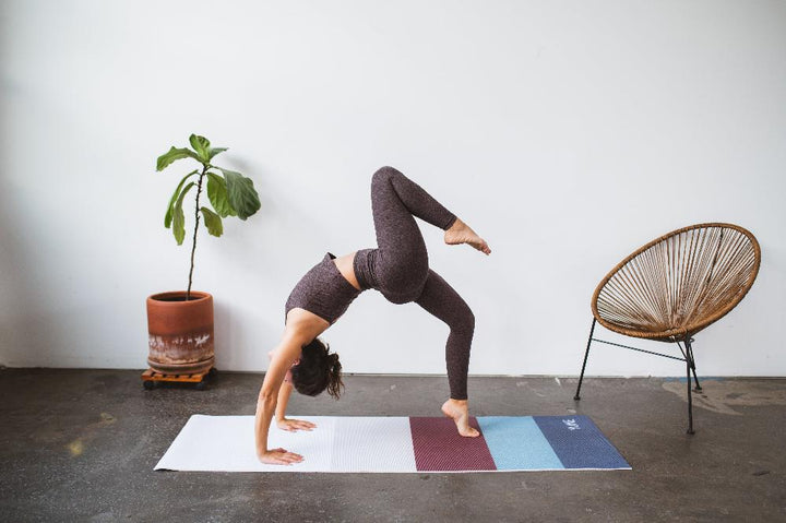 Yoga Mat | 6mm Lightweight | Striped| Non-Slip | Eco Friendly | Yune Yoga | Tofino-1