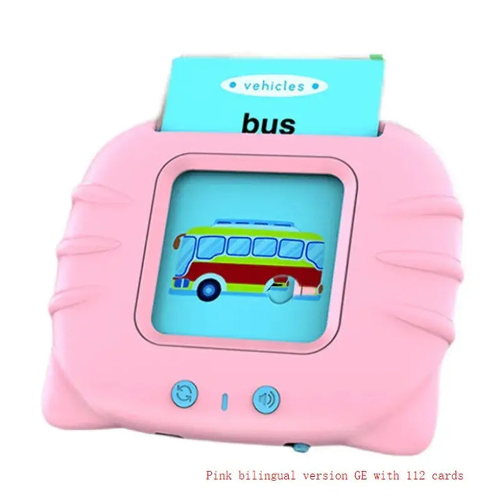 Children's Bilingual Educational Card Learning Machine My Store