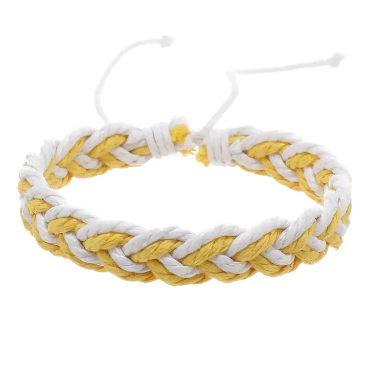 Handwoven Cotton String Bracelet in Artistic Style My Store