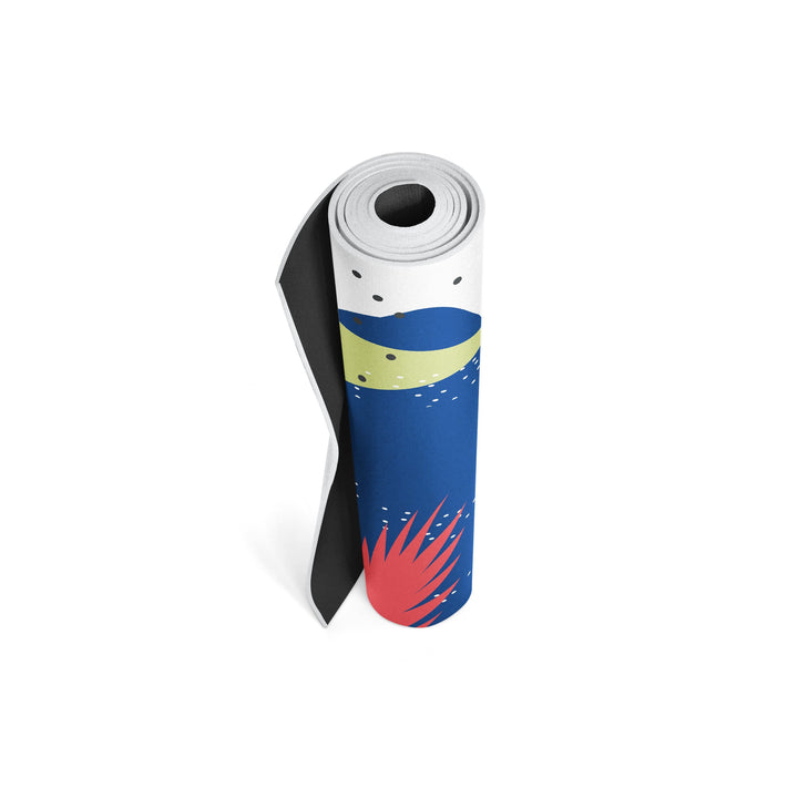 Yoga Mat | 6mm Thick | Multicolored | Non-Slip | Eco Friendly | Yune Yoga | Vega-2