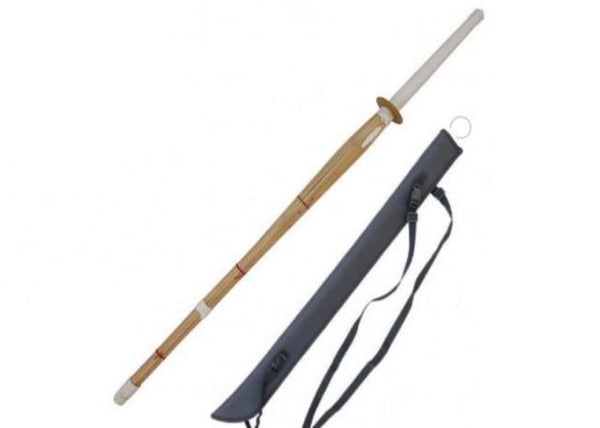 Bamboo Shinai Sparring Sword Sheath Set-0